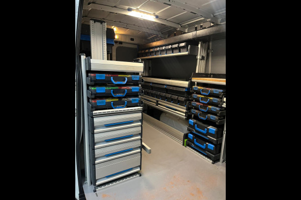 Volkswagen Crafter Automaat DSG Servicewagen 35 2.0 TDI euro6 140PK L3H2 (oude L2H1) Highline 3Persoons, SORTIMO, RIJKLAARPRIJS