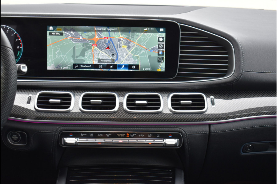 Mercedes-Benz GLE Coupé 350 e 4MATIC AMG Pano Carbon Luchtvering Leder 360 Camera Multibeam Navi Burmester 63 AMG