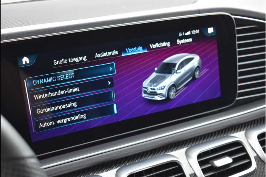 Mercedes-Benz GLE Coupé 350 e 4MATIC AMG Pano Carbon Luchtvering Leder 360 Camera Multibeam Navi Burmester 63 AMG