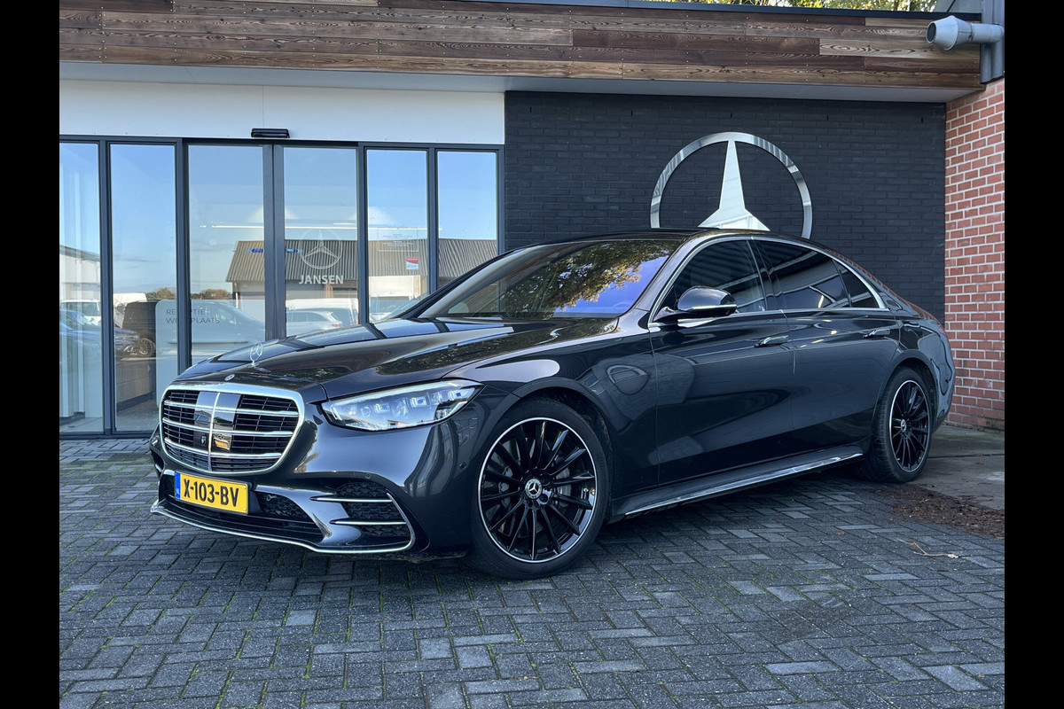 Mercedes-Benz S-Klasse 580 e 4MATIC Lang AMG Line panoramadak vol vol 4 wiel stuur Mercedes-Benz S-Klasse 580 e 4MATIC Lang AMG Line panoramadak vol vol 4 wiel stuur
