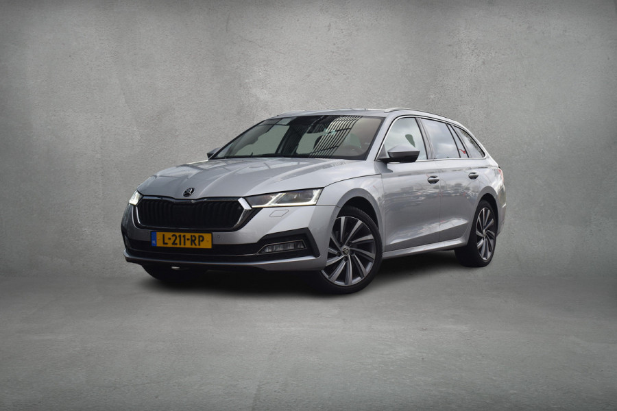 Škoda Octavia Combi 1.0 e-TSI Business Edition Plus | Trekhaak | Half Leer | Stuur- en Stoelverw.