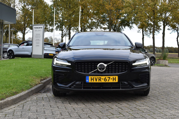 Volvo V60 T6 AWD 350PK Plug-in Hybrid Plus Dark | Lighting | 360 Camera | Harman/Kardon | 19"LMV | Leder | Stuurverwarming