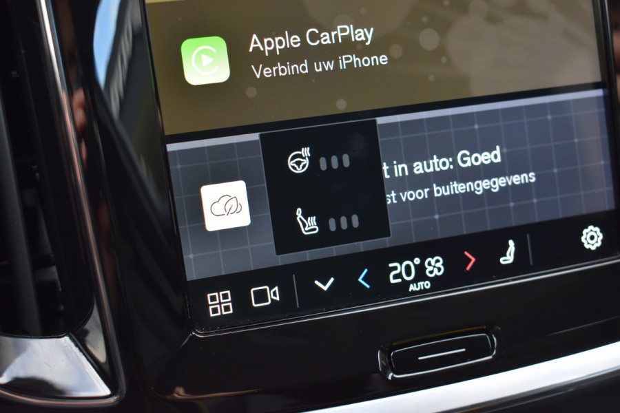 Volvo V60 T6 AWD 350PK Plug-in Hybrid Plus Dark | Lighting | 360 Camera | Harman/Kardon | 19"LMV | Leder | Stuurverwarming