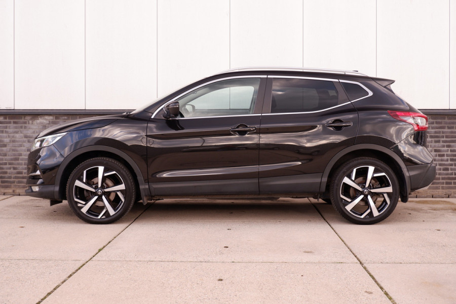 Nissan QASHQAI 1.2 Tekna | Pano-Dak | Trekhaak | Navi | Camera | Climate