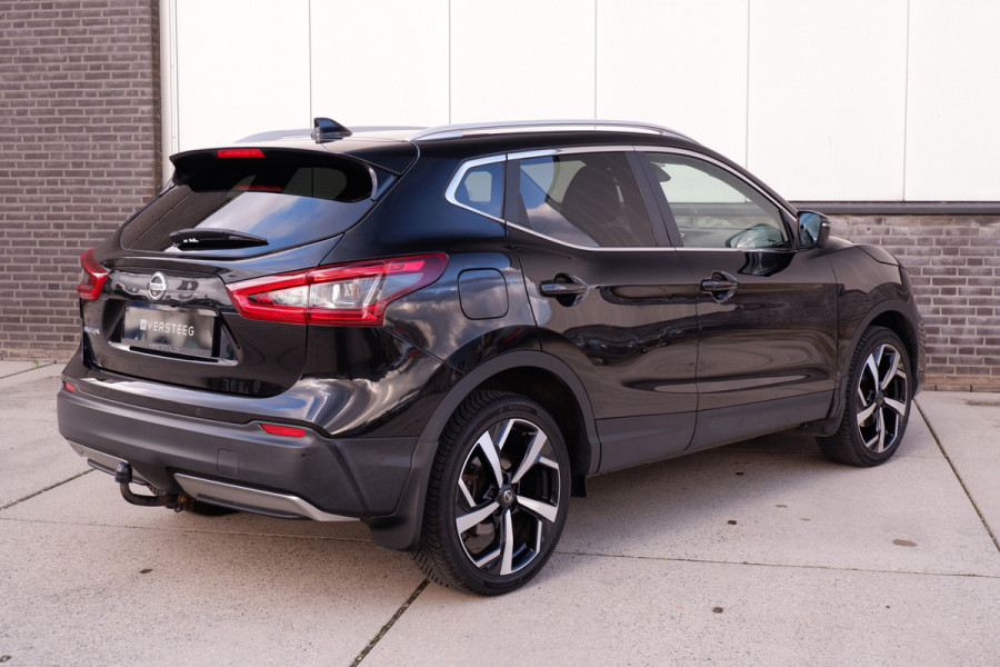 Nissan QASHQAI 1.2 Tekna | Pano-Dak | Trekhaak | Navi | Camera | Climate