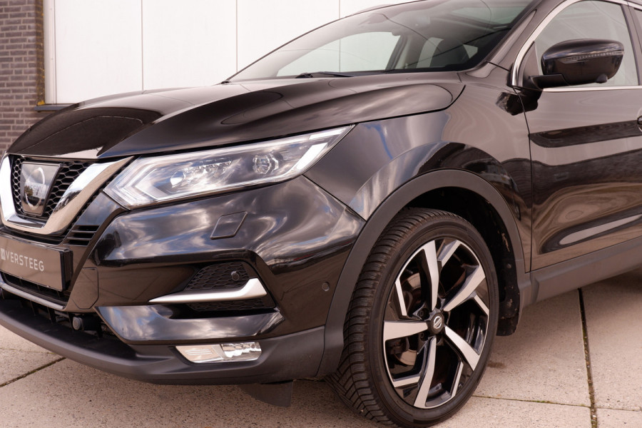 Nissan QASHQAI 1.2 Tekna | Pano-Dak | Trekhaak | Navi | Camera | Climate