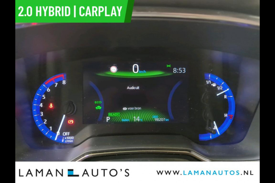 Toyota Corolla Touring Sports 2.0 Hybrid 184pk Business Plus | CarPlay Halfleder 17" LMV ECC LED ACC Camera Metallic | Hybrid Voorschoten