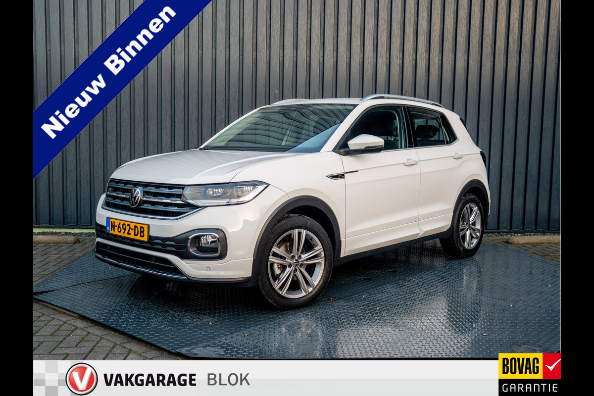 Volkswagen T-Cross 1.0 TSI R-Line | LED | Stoel verw. | Climate control | Adapt. Cr. | Prijs Rijklaar!!