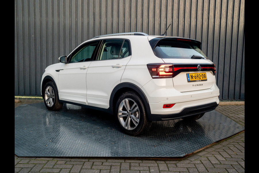 Volkswagen T-Cross 1.0 TSI R-Line | LED | Stoel verw. | Climate control | Adapt. Cr. | Prijs Rijklaar!!