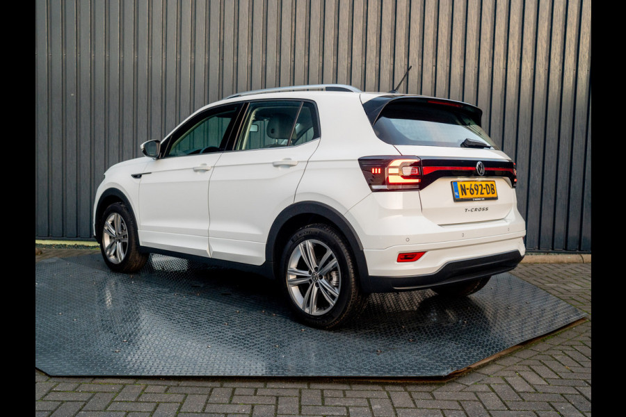 Volkswagen T-Cross 1.0 TSI R-Line | LED | Stoel verw. | Climate control | Adapt. Cr. | Prijs Rijklaar!!