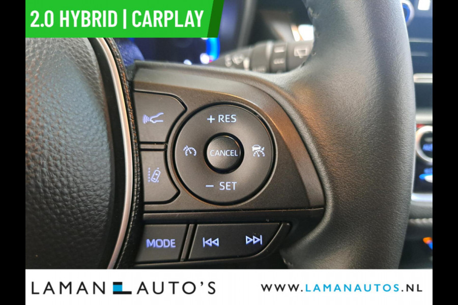 Toyota Corolla Touring Sports 2.0 Hybrid 184pk Business Plus | CarPlay Halfleder 17" LMV ECC LED ACC Camera Metallic | Hybrid Voorschoten