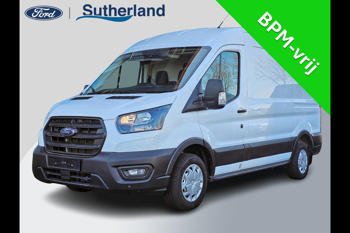 Ford Transit 290 2.0 TDCI L2H2 Trend 130pk | 8.317 KM! | Airco | Bluetooth | Cruise Control | Parkeersensoren | Nieuwstaat | Uit voorraad leverbaar!