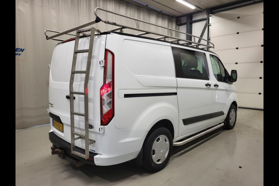 Ford Transit Custom 2.0TDCI Dubbele Cabine Trekhaak Euro 6!