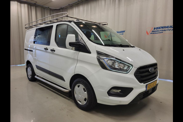 Ford Transit Custom 2.0TDCI Dubbele Cabine Trekhaak Euro 6!