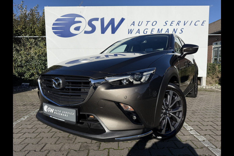 Mazda CX-3 2.0 SkyActiv-G 121 Luxury | Trekhaak | CarPlay | Camera | LED | HUD | 18 inch