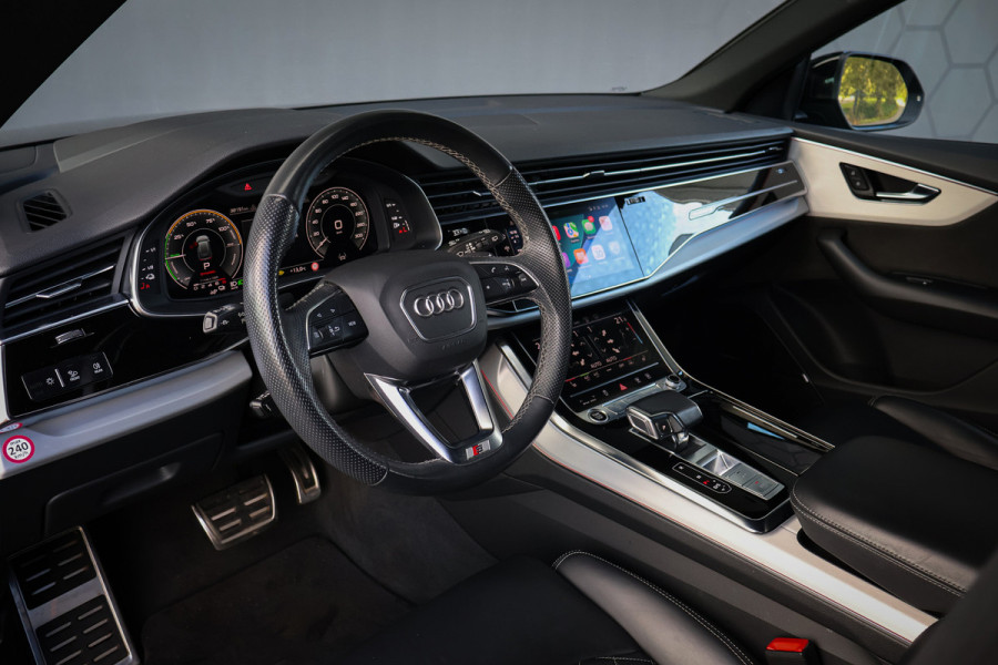 Audi Q8 55 TFSI e quattro Pro Line S | ADAPTIVE CRUISE | SPORTSTOELEN | SOFTCLOSE | 360 CAMERA | STOELVERWARMING | STUURVERWARMING | APP Audi Q8 55 TFSI e quattro Pro Line S | ADAPTIVE CRUISE | SPORTSTOELEN | SOFTCLOSE | 360 CAMERA | STOELVERWARMING | STUURVERWARMING | APP