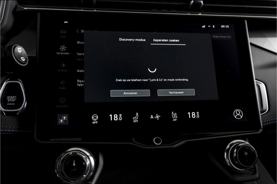 Lynk & Co 01 1.5 PHEV 261PK MY24 | Donkere hemel | 7.4 kWh boordlader | 360 Camera | S/K-panodak | Adapt. Cruise | Memory | Elek. klep | LM 20" | 1337