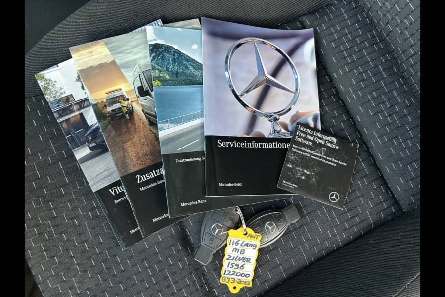 Mercedes-Benz Vito 116 CDI Lang Dubbele cabine / Distronic / Camera / Parkeersensoren / Navigatie / Airco / LMV