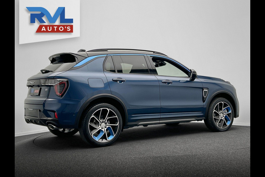 Lynk & Co 01 1.5 261PK Plug-in Hybrid *Zwarte Hemel* 360° Camera Pano/dak Apple/Carplay Adaptive/Cruise Lynk & Co 01 1.5 261PK Plug-in Hybrid *Zwarte Hemel* 360° Camera Pano/dak Apple/Carplay Adaptive/Cruise