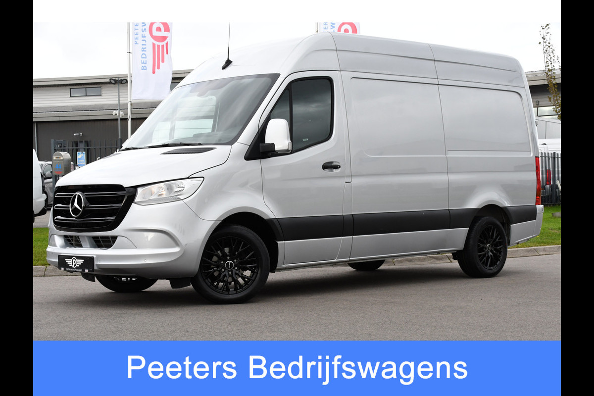 Mercedes-Benz Sprinter 315 1.9 CDI L2H2 RWD PB Edition Camera, Carplay, Dodehoek, 150pk, Automaat, Multimedia, Sensoren, Uniek!