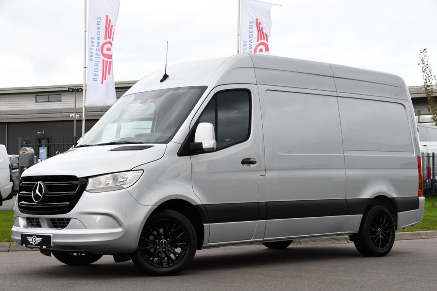 Mercedes-Benz Sprinter 315 1.9 CDI L2H2 RWD PB Edition Camera, Carplay, Dodehoek, 150pk, Automaat, Multimedia, Sensoren, Uniek!