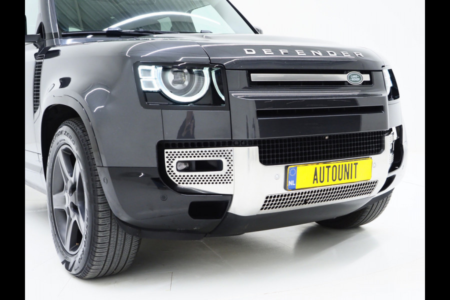 Land Rover Defender 110 2.0 P400e 110 Carpathian | Panoramadak | Black Design | Luchtvering | 360 | Adaptive | Trekhaak