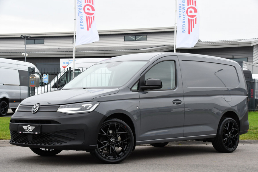 Volkswagen Caddy Cargo Maxi 2.0 TDI PB Edition Adaptieve Cruise, Carplay, LED, 122pk, Stoelverwarming, Trekhaak, Standkachel, Automaat, Uniek!