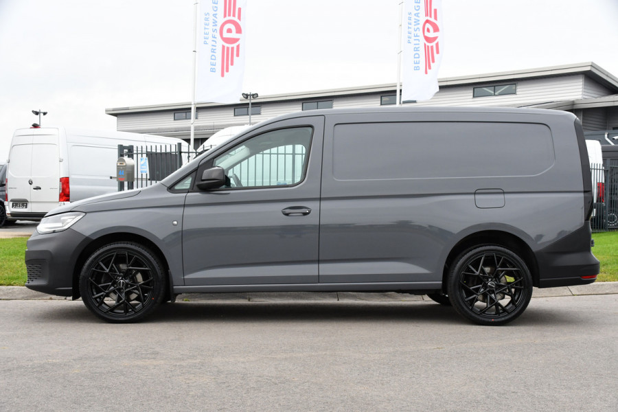 Volkswagen Caddy Cargo Maxi 2.0 TDI PB Edition Adaptieve Cruise, Carplay, LED, 122pk, Stoelverwarming, Trekhaak, Standkachel, Automaat, Uniek!