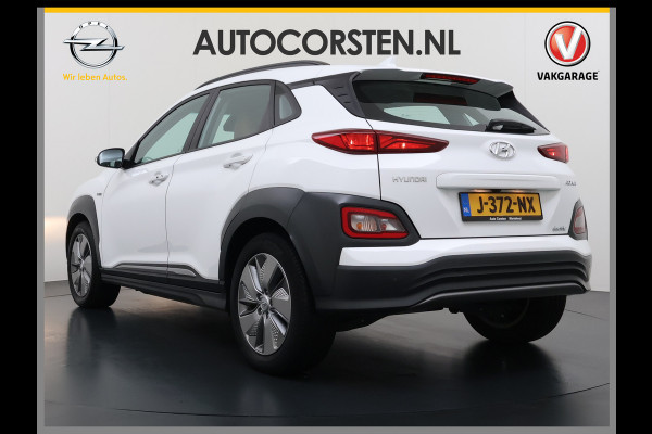 Hyundai Kona EV 64kWh Leer Warmtepomp Camera Adap. Cruise + stop&go Apple Carplay Android Comfort Ecc Pdc Navi* Isofix DAB Led Lmv 17" Lane Assist FCA Keyless 1e Eigenaar Origineel Nederlandse Auto