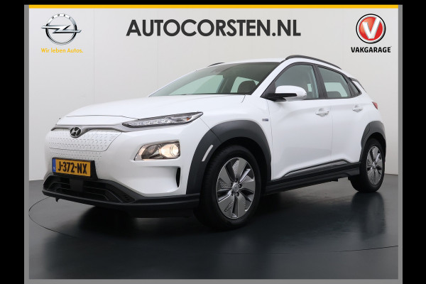 Hyundai Kona EV 64kWh Leer Warmtepomp Camera Adap. Cruise + stop&go Apple Carplay Android Comfort Ecc Pdc Navi* Isofix DAB Led Lmv 17" Lane Assist FCA Keyless 1e Eigenaar Origineel Nederlandse Auto