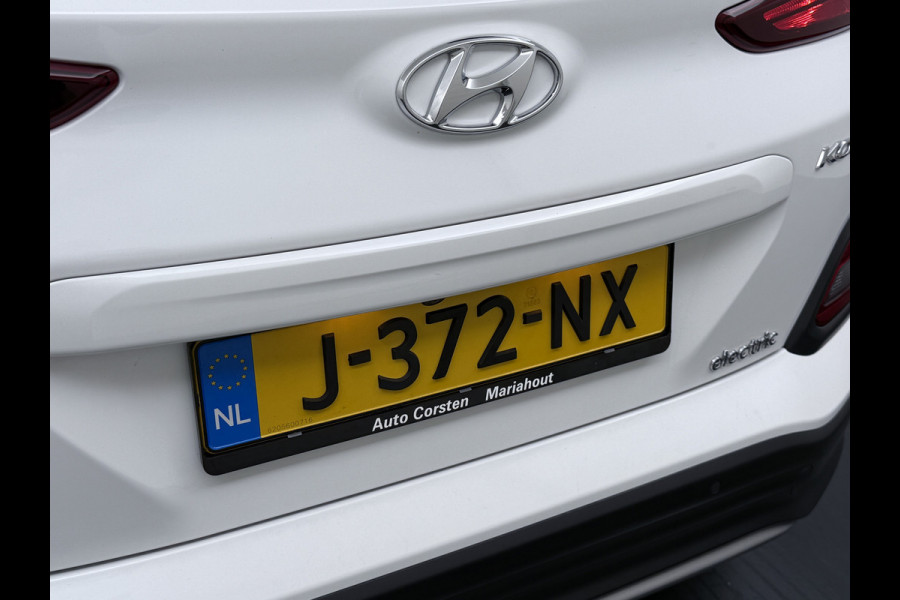 Hyundai Kona EV 64kWh Leer Warmtepomp Camera Adap. Cruise + stop&go Apple Carplay Android Comfort Ecc Pdc Navi* Isofix DAB Led Lmv 17" Lane Assist FCA Keyless 1e Eigenaar Origineel Nederlandse Auto