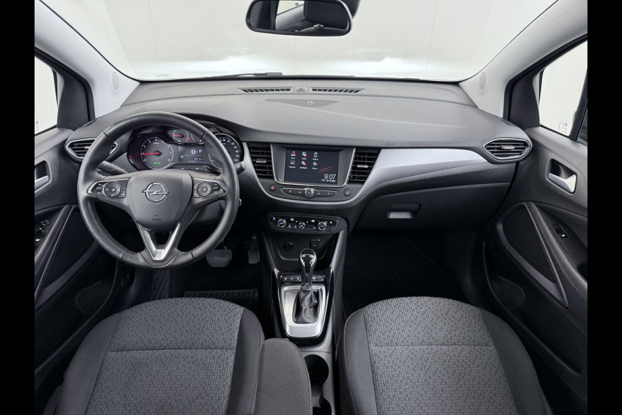 Opel Crossland T 131PK AUT-6 Apple Carplay Android Auto Navi* Ecc Cruise Control Camera Stoel+Stuurverwarming Pdc Elegance DAB Bluetooth Lane Assist Led Winter Pakket Parkeer Pakket Mooie en complete Opel Crossland! € 32.000 nieuw! EURO6