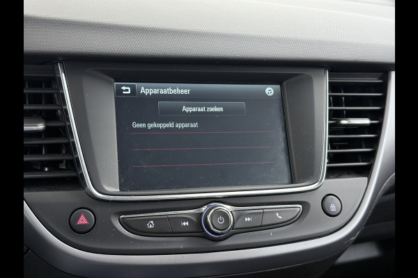 Opel Crossland T 131PK AUT-6 Apple Carplay Android Auto Navi* Ecc Cruise Control Camera Stoel+Stuurverwarming Pdc Elegance DAB Bluetooth Lane Assist Led Winter Pakket Parkeer Pakket Mooie en complete Opel Crossland! € 32.000 nieuw! EURO6
