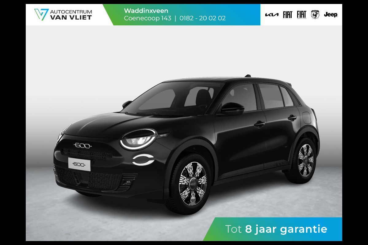 Fiat 600 1.2 Hybrid Icon | Clima | Navi | Keyless | Camera | Apple Carplay