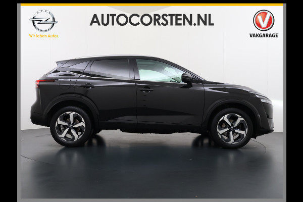 Nissan QASHQAI AUT T 158PK MHEV N-Connecta Pano-dak 360°Camera Adaptieve Cruise Hybrid Apple Carplay Android Auto Navi Ecc Pdc DAB Lmv Led Bluetooth Privacy Glas Wifi Xtronic N-Connecta Origineel Nederlandse Auto Nieuwprijs van €44.540,-