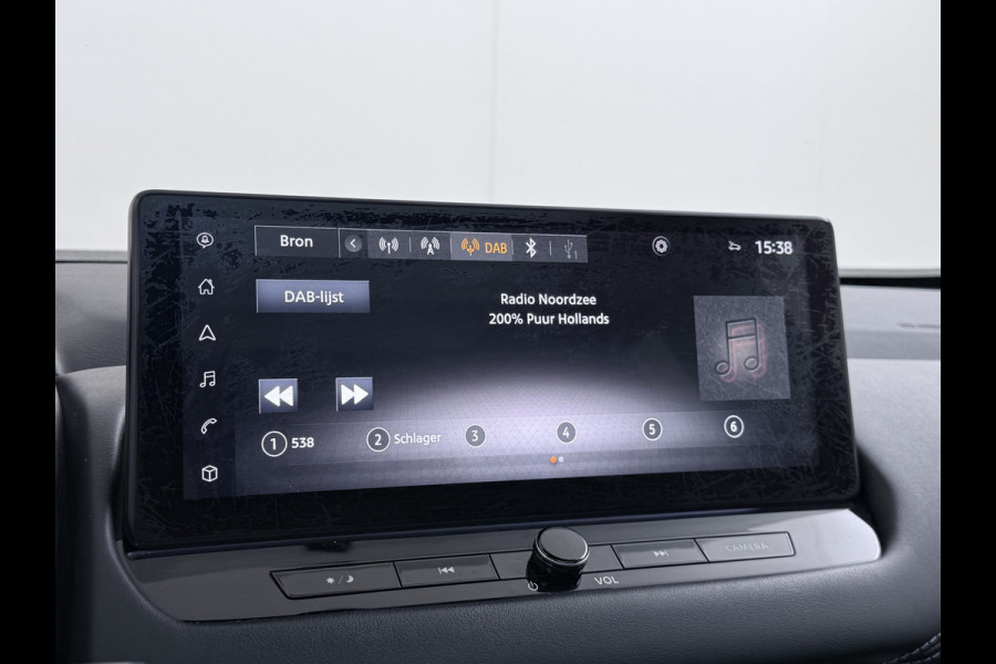 Nissan QASHQAI AUT T 158PK MHEV N-Connecta Pano-dak 360°Camera Adaptieve Cruise Hybrid Apple Carplay Android Auto Navi Ecc Pdc DAB Lmv Led Bluetooth Privacy Glas Wifi Xtronic N-Connecta Origineel Nederlandse Auto Nieuwprijs van €44.540,-