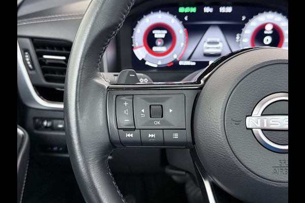 Nissan QASHQAI AUT T 158PK MHEV N-Connecta Pano-dak 360°Camera Adaptieve Cruise Hybrid Apple Carplay Android Auto Navi Ecc Pdc DAB Lmv Led Bluetooth Privacy Glas Wifi Xtronic N-Connecta Origineel Nederlandse Auto Nieuwprijs van €44.540,-