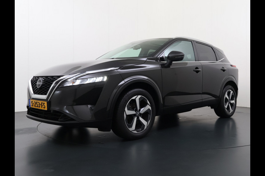 Nissan QASHQAI AUT T 158PK MHEV N-Connecta Pano-dak 360°Camera Adaptieve Cruise Hybrid Apple Carplay Android Auto Navi Ecc Pdc DAB Lmv Led Bluetooth Privacy Glas Wifi Xtronic N-Connecta Origineel Nederlandse Auto Nieuwprijs van €44.540,-