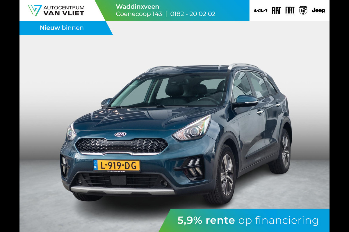 Kia Niro 1.6 GDi Hybrid DynamicLine l navigatie l volledig onderhouden l achterrijcamera l