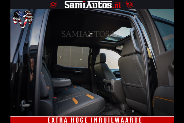 GMC Sierra AT4 | VIRTUAL COCKPIT | BOM VOL | DC | RAM DEALER NEDERLAND | 6.2 V8 4X4 | GRIJSKENTEKEN | DUBBELE CABINE | PICK UP | VOORRAAD 261530 |