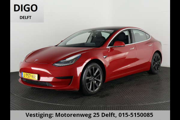 Tesla Model 3 RWD 60 kWh (238PK) ACCUTEST 91% BEREIK 391 KM GARANTIE MOGELIJK 9-2030* PANO.LEDER. STOELVERWARMING