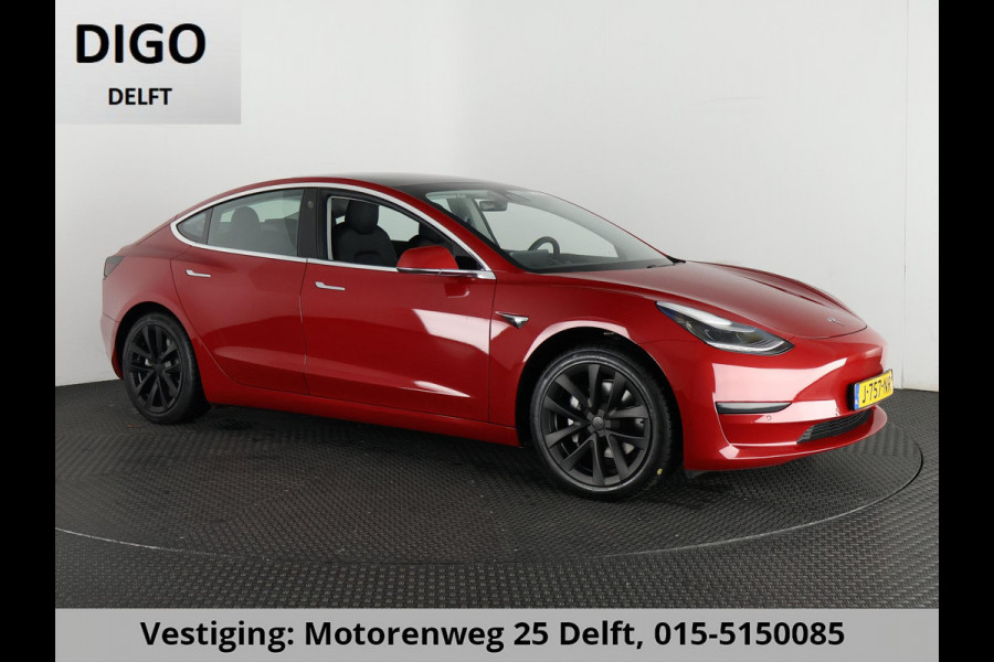 Tesla Model 3 RWD 60 kWh (238PK) ACCUTEST 91% BEREIK 391 KM GARANTIE MOGELIJK 9-2030* PANO.LEDER. STOELVERWARMING