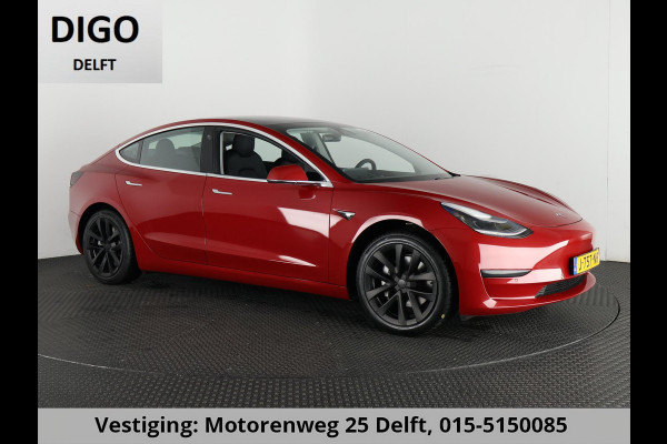 Tesla Model 3 RWD 60 kWh (238PK) ACCUTEST 91% BEREIK 391 KM GARANTIE MOGELIJK 9-2030* PANO.LEDER. STOELVERWARMING