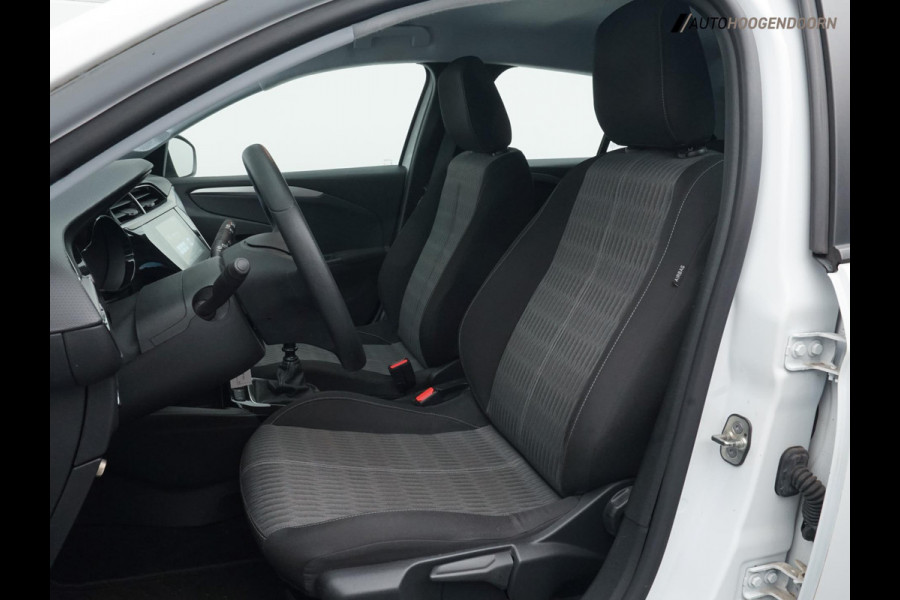 Opel Corsa 1.2 Edition Sport 100pk (APPLE CARPLAY,LED VERLICHTING,PARKEERSENSOREN,CAMERA,CLIMATE,CRUISE,LANE ASSIST,TOPCONDITIE)