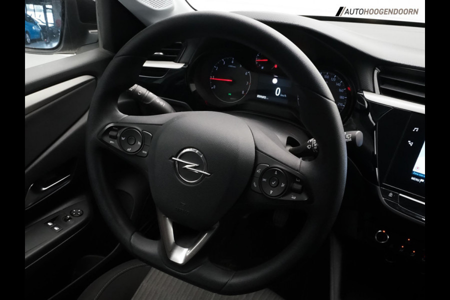 Opel Corsa 1.2 Edition Sport 100pk (APPLE CARPLAY,LED VERLICHTING,PARKEERSENSOREN,CAMERA,CLIMATE,CRUISE,LANE ASSIST,TOPCONDITIE)