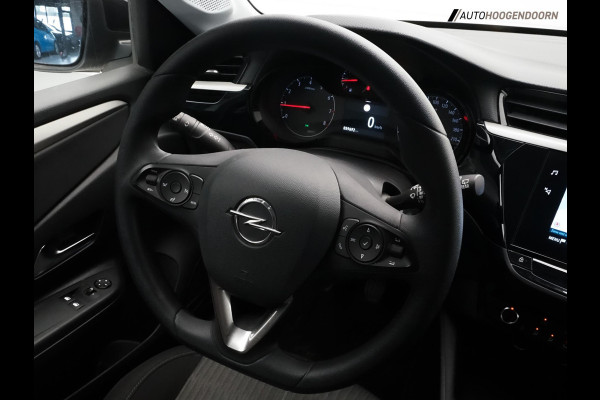 Opel Corsa 1.2 Edition Sport 100pk (APPLE CARPLAY,LED VERLICHTING,PARKEERSENSOREN,CAMERA,CLIMATE,CRUISE,LANE ASSIST,TOPCONDITIE)