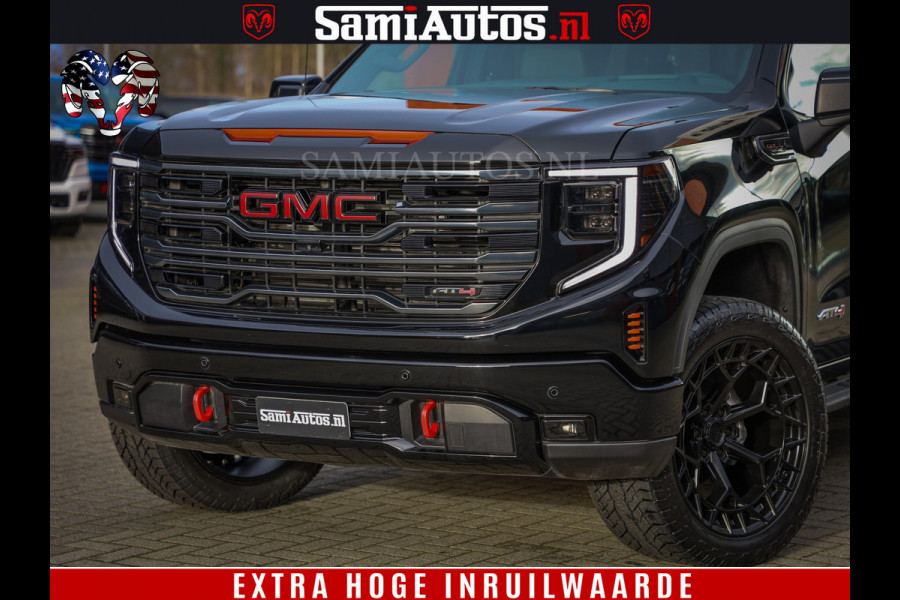 GMC Sierra AT4 6.2 V8 | VIRTUAL COCKPIT | BOM VOL | DC | RAM DEALER NEDERLAND | Dubbele Cabine met Royale 5 Zitplaatsen | BPM vrij | Nu Leverbaar uit Voorraad | Voorraad Nr 238940 |