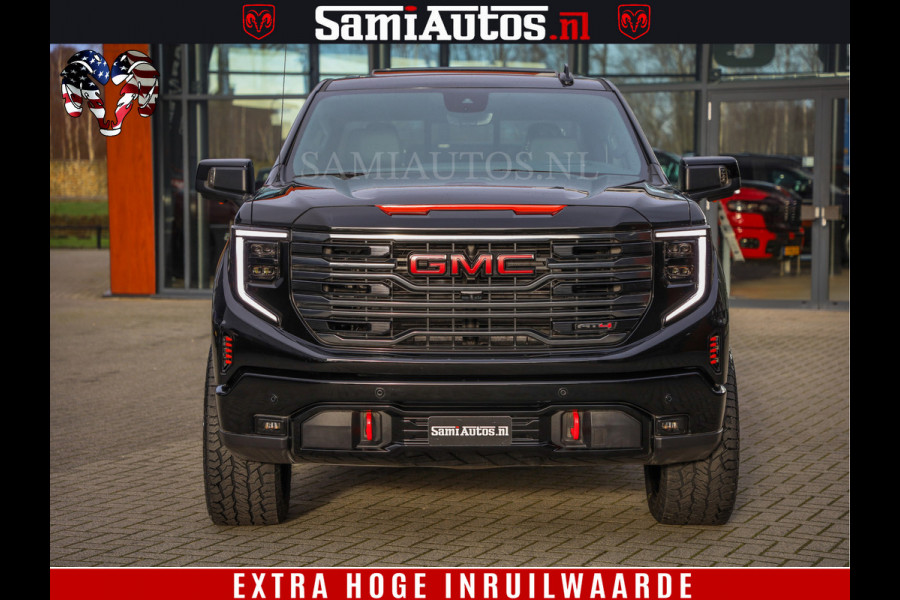 GMC Sierra AT4 6.2 V8 | VIRTUAL COCKPIT | BOM VOL | DC | RAM DEALER NEDERLAND | Dubbele Cabine met Royale 5 Zitplaatsen | BPM vrij | Nu Leverbaar uit Voorraad | Voorraad Nr 238940 |