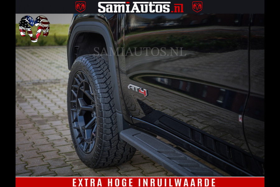 GMC Sierra AT4 6.2 V8 | VIRTUAL COCKPIT | BOM VOL | DC | RAM DEALER NEDERLAND | Dubbele Cabine met Royale 5 Zitplaatsen | BPM vrij | Nu Leverbaar uit Voorraad | Voorraad Nr 238940 |