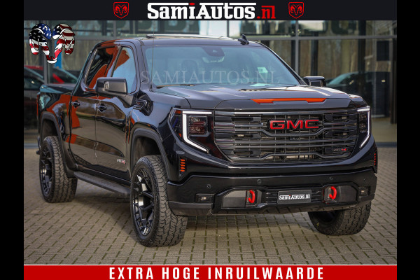 GMC Sierra AT4 6.2 V8 | VIRTUAL COCKPIT | BOM VOL | DC | RAM DEALER NEDERLAND | Dubbele Cabine met Royale 5 Zitplaatsen | BPM vrij | Nu Leverbaar uit Voorraad | Voorraad Nr 238940 |